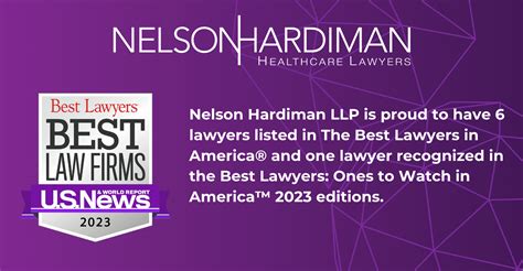 Nelson Hardiman Healthcare Lawyers Best Lawyers In America