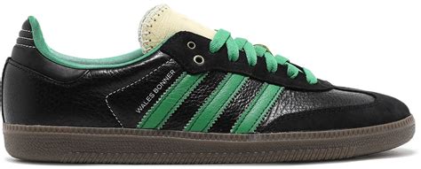 Wales Bonner x adidas Samba 'Black Green' - S42590 - Novelship