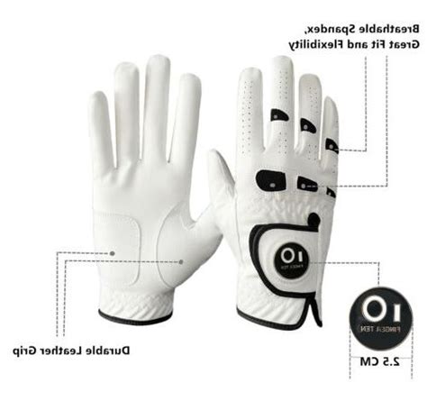 Golf Gloves Ball Marker Mens 2 Pack Value