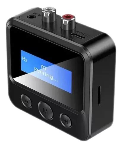 Transmisor Receptor Bluetooth Con Pantalla Rca Aux Micro Sd Cuotas