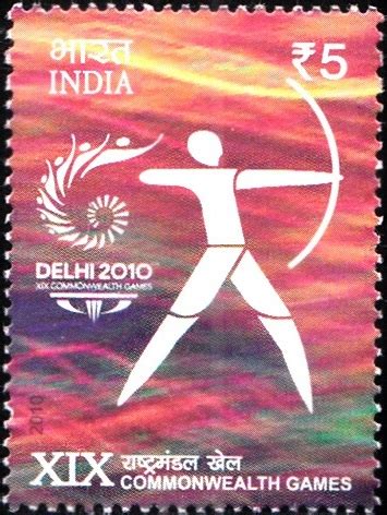 India On XIX Commonwealth Games 2010