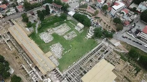 Smyrna Antik Kenti nde Roma Dönemi Eserleri Bulundu Son Dakika