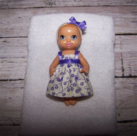 Handmade Krissy Doll Clothes Floral Dress And Headband For Fashion Doll