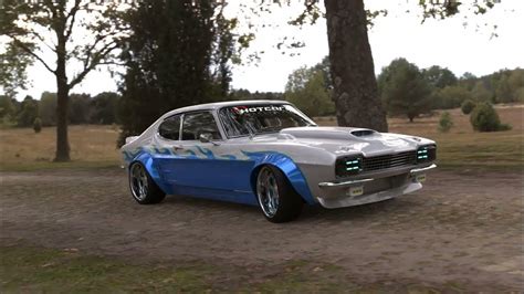 1971 Ford Capri Hot Rod Restomod Digital Render Youtube