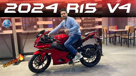 2024 Yamaha R15 V4 Metallic Red New Model Dream Bike Of Many Boys ️ Price Youtube