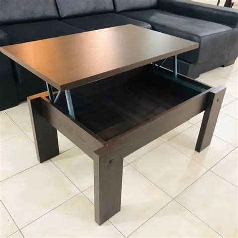 Mesa Ratona Moderna Elevable Living Madera Melamina Premium En Venta En