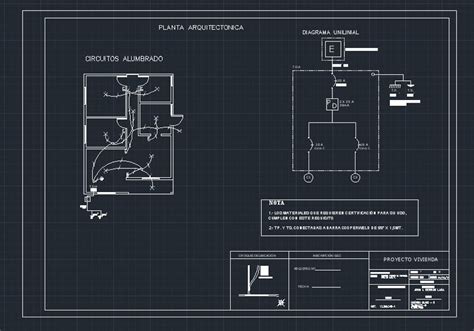 Plano Eléctrico Casa Habitacional | Ideas Electricistas