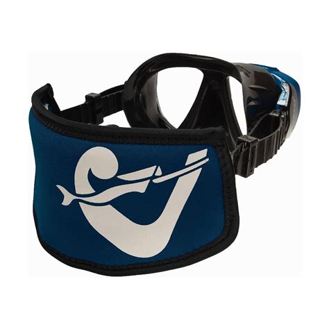 Cressi Mask Strap Cover Simply Navy Blue White Scuba Diving Buy And