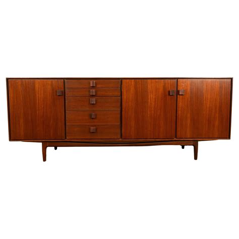 Mid Century Modern G Plan Danish Range Long Teak Credenza IB Kofod