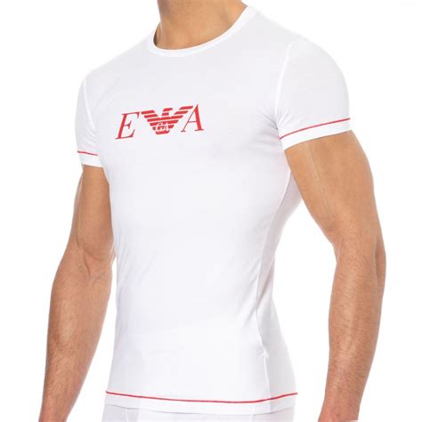 Emporio Armani Iconic Waistband Cotton T Shirt White Inderwear