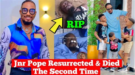 The Tragic Dath Of Junior Pope Real Cause Full Details His Last