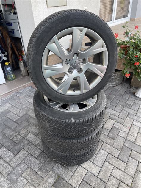 Audi Felge 17 I Gume Continetal M S 225 50 R17 7 5Jx17 H2 Et28 Felge