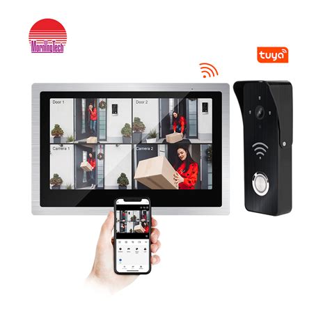 WiFi IP Video Door Phone Video Intercom Door Entry System Support Ios