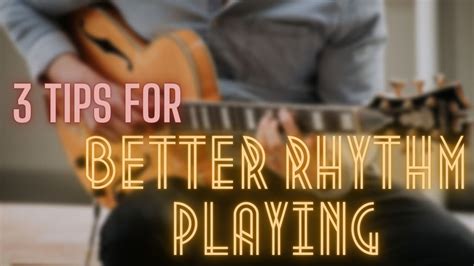 Improve Your Rhythm Guitar Playing With Three Quick Tips Youtube