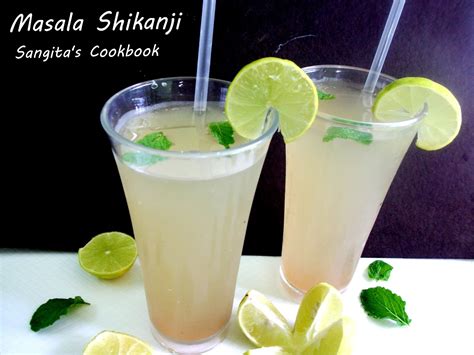 Sangita S Cookbook Masala Shikanji Recipe Indian Lemonade