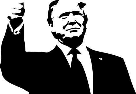 Trump Silhouette Vector Images (over 170)