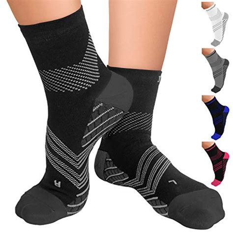 Techware Pro Plantar Fasciitis Sock Mens And Womens Compression Socks With Targeted Cushioning