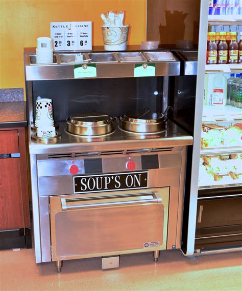 Narrow Soup Bar And Chowder Station 18 Deep Soups On Sog3618n