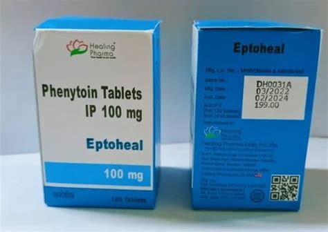 Eptoheal 100 Mg Tablet Phenytoin 100 Mg At Rs 67 Bottle Phenytoin