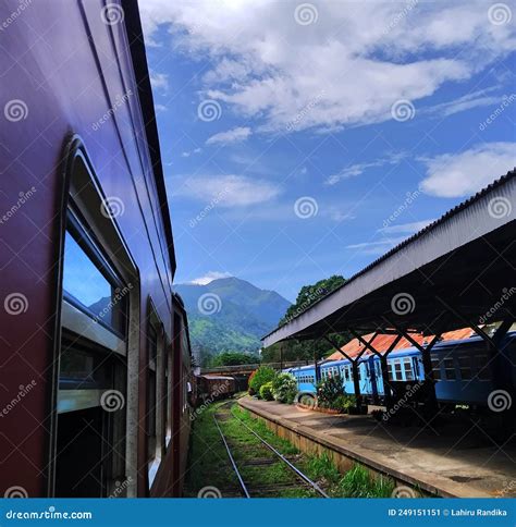 Badulla Railway Station, Sri Lanka Stock Image - Image of electricity ...