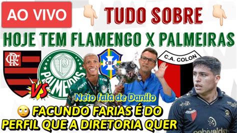 Ao Vivo Flamengo X Palmeiras Facundo Farias O Perfil Desejado