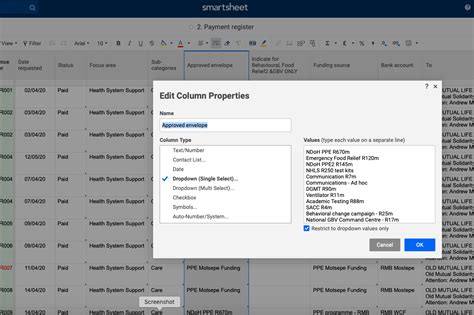 How To Create Dependent Drop Down Lists — Smartsheet Community