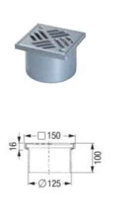 Kessel Floor An Ceiling Outlet Bonding Flange Ecoguss Vertical With