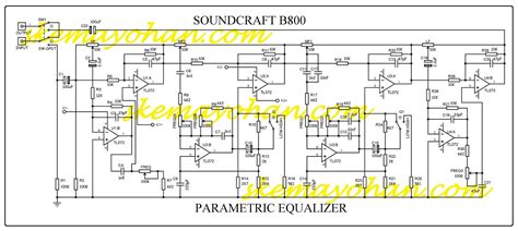 Parametrik Equalizer Soundcraft Pot Audio Schematics