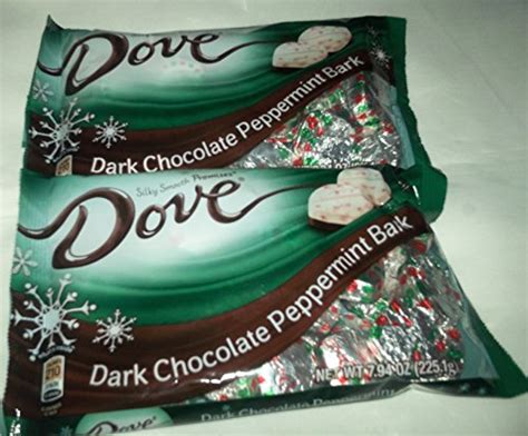 Dove Dark Chocolate Peppermint Bark 7.94 Oz. 2 Bags | Best Chocolate Shop