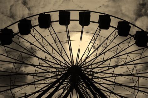 Ferris Wheel Print, Ferris Wheel Art, Amusement Park, Abandoned Art, Sepia Photo, Home Decor ...