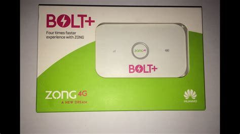 Zong 4G Bolt Huawei Review Packages Prices