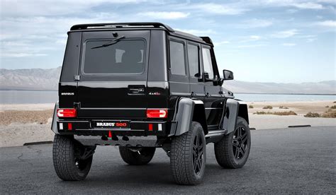 Brabus Mercedes G500 4x4 Squared Rides Muted