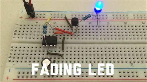 Fading Pulsing Led Circuit Timer Youtube