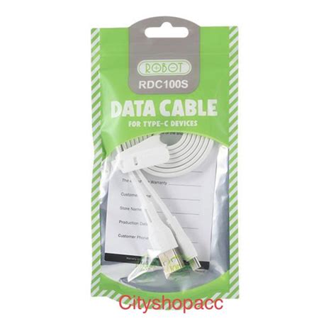 Jual ROBOT RDC100S Kabel Data Type C Quick Charging 100cm Shopee