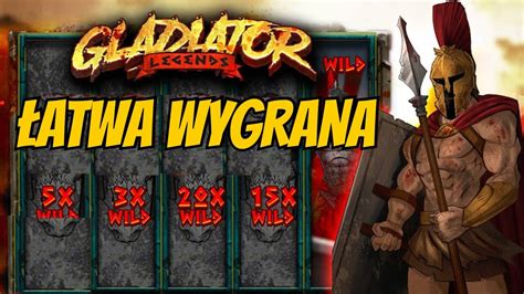 ŁATWA WYGRANA 15000 ZŁ W GRZE BONUSOWEJ GLADIATOR LEGENDS SLOT YouTube