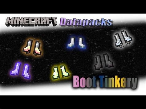 Boot Tinkery Datapack Minecraft Data Pack