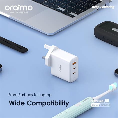 Oraimo PowerGaN 65 65W Wall Charger Kit Price In Kenya Starmac Kenya