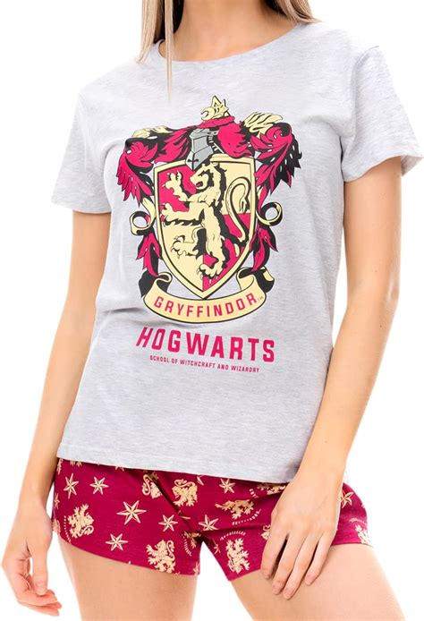 Harry Potter Womens Pajamas Hogwarts At Amazon Womens Clothing Store