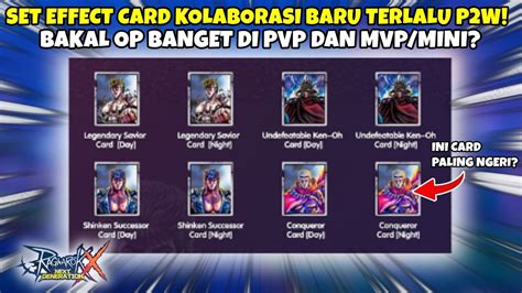 Bocoran Set Effect Card Kolaborasi Baru Terlalu P W Ragnarok X Next