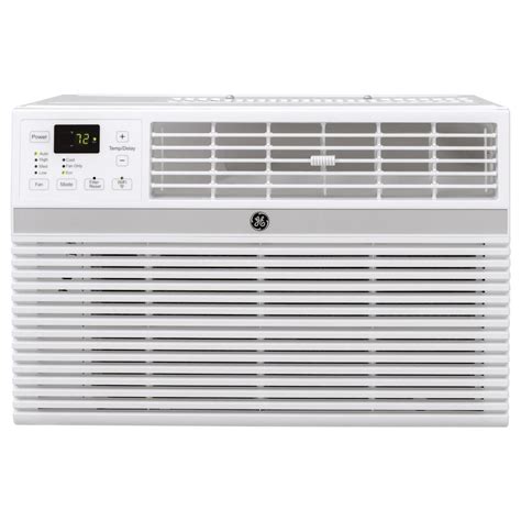 GE 14 000 BTU 115 Volt Smart Window Air Conditioner With Remote In Gray