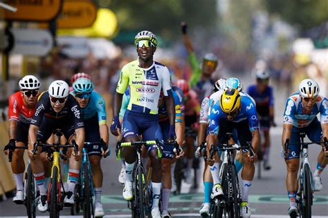 Biniam Girmay Becomes First Black African To Win A Tour De France Stage