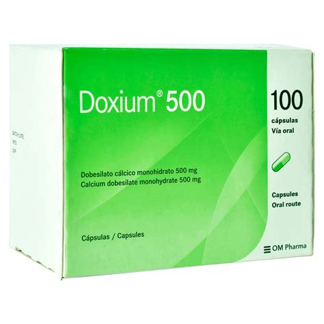 Comprar Doxium 500 Mg 30 Tabletas Walmart Guatemala