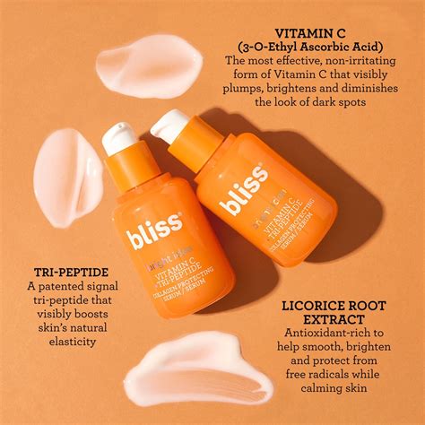 Bright Idea Vitamin C And Tri Peptide Face Serum Bliss Bliss World Store