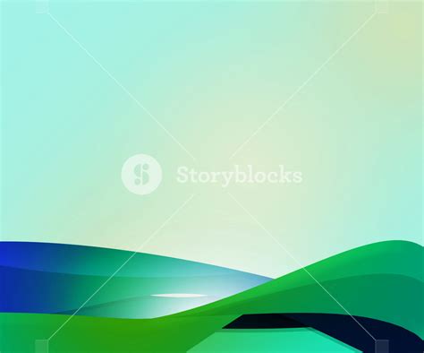 Green Abstract Shapes Background Royalty-Free Stock Image - Storyblocks