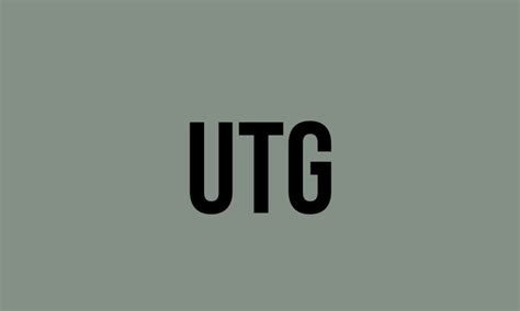 utg  meaning    fluentslang