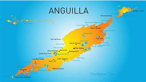 Anguilla Map PNG Transparent Images Free Download | Vector Files | Pngtree