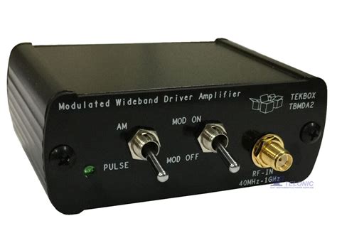 Tekbox Tbmda Modulated Wideband Driver Amplifier