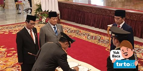 Jokowi Lantik Jenderal Agus Subiyanto Jadi Panglima TNI