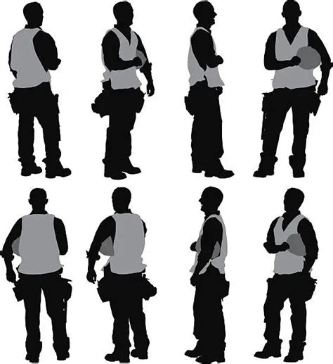 Free Construction Man Standing Clipart Images Freeimages