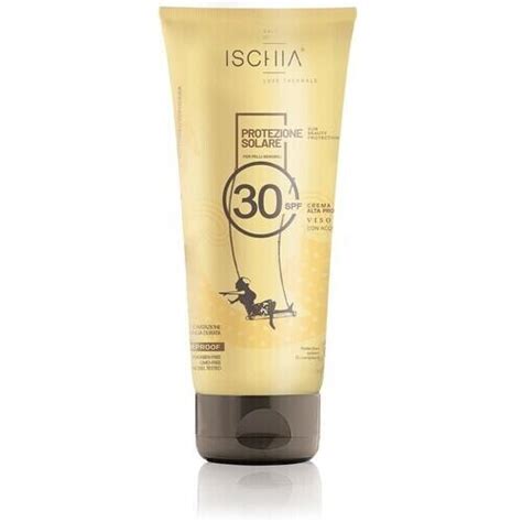 Protezione Solare Crema Fluida Spf 30 200 Ml Ischia Solar Eau Thermale